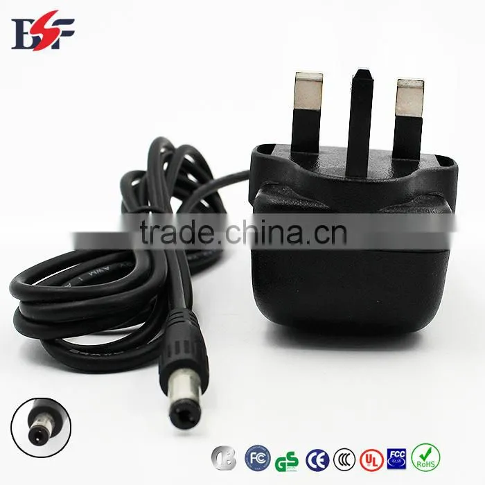 AC DC 9v1a power adapter UL FCC ROHS CE GB