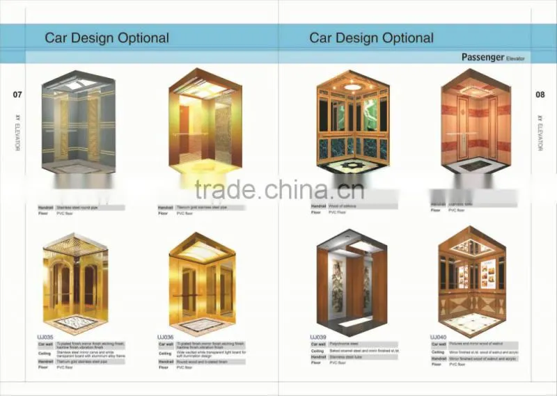 Residential Passenger Elevator/Lift/Car China Manufacturer with High Quality
