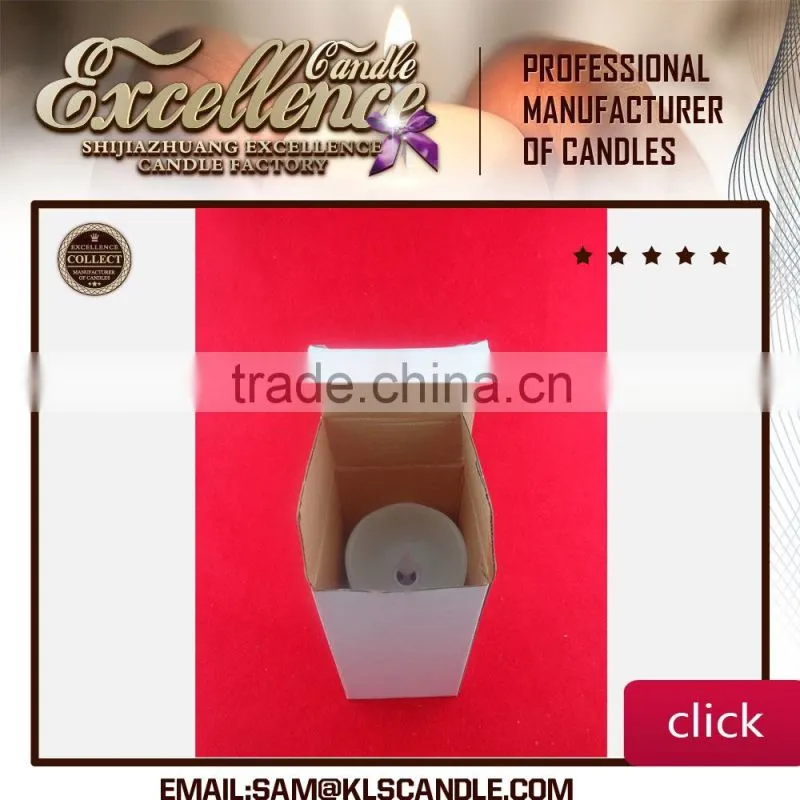 3*AAA battery pillar remote control flameless led candles