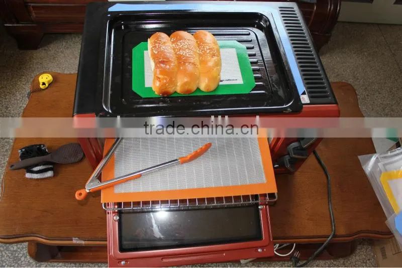 Super adsorption silicone fiberglass baking mat