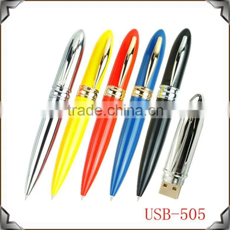 Top quality pen shaped USB flash sticks