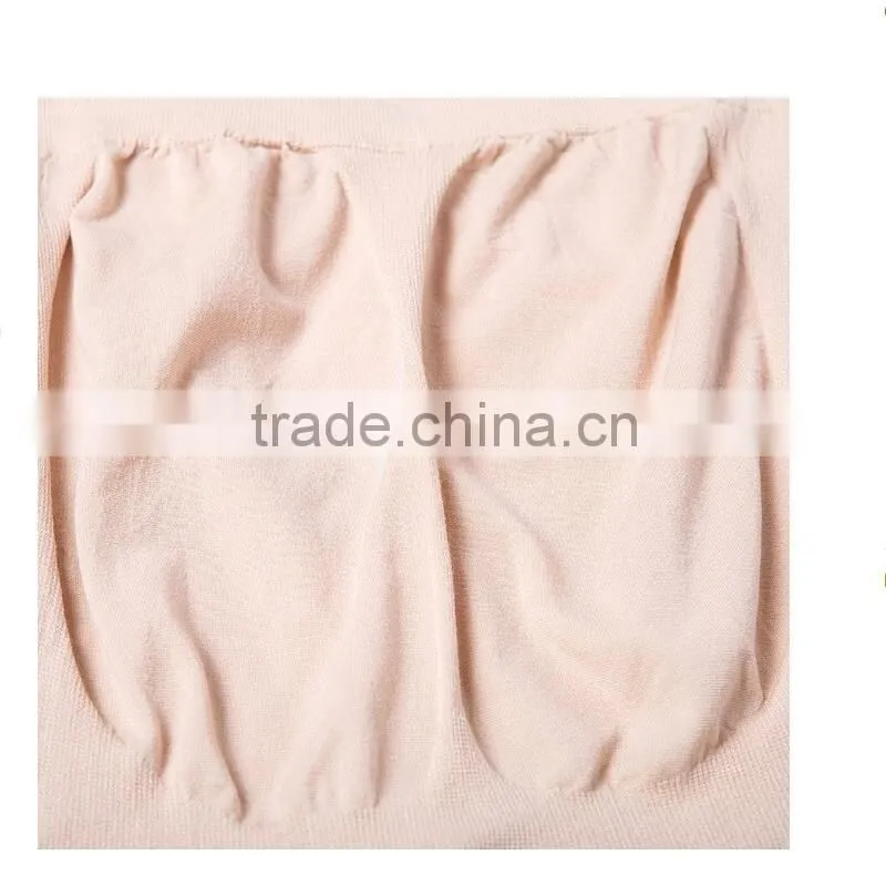 17 year Hosiery Supplier High Quality Women's Lace Seamless High Stretch Maternity Underwear Support Boyshort Panty