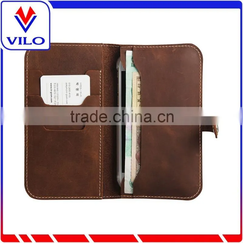 2016 Vintage leather phone case cover for Iphone 5SE