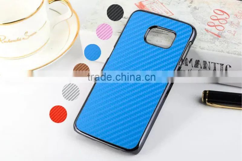 carbon fiber Alibaba wholesale PC phone case for Samsung Galaxy S6