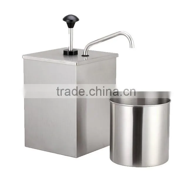 Ketchup fountain jar 30ml sauce dispenser pump for buffet