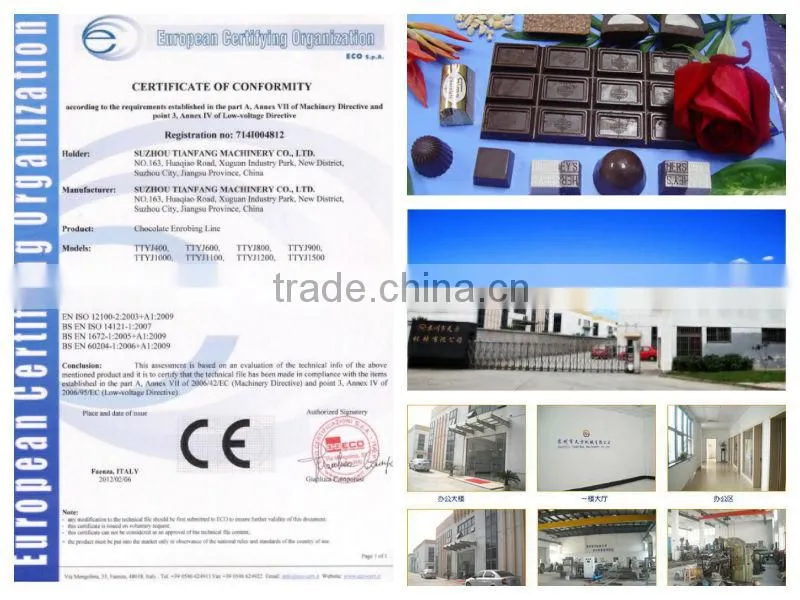tempering machine for chocolate