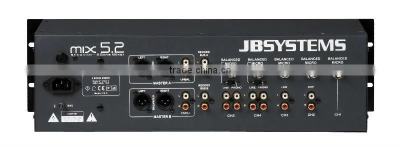 JBSYSTEMS DJ Mixer MIX5.2