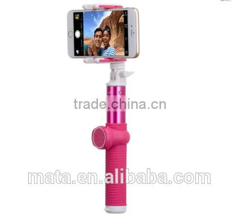 Portable Extendable Monopod Handheld Selfie Stick with Bluetooth Selfie Sticks