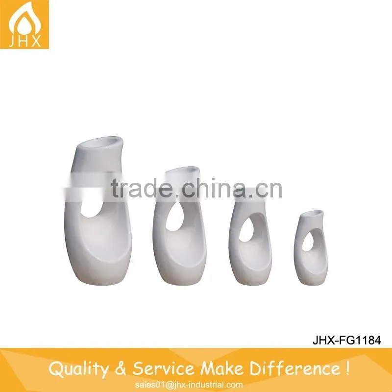 Outdoor Glossy Fiberglass Planter