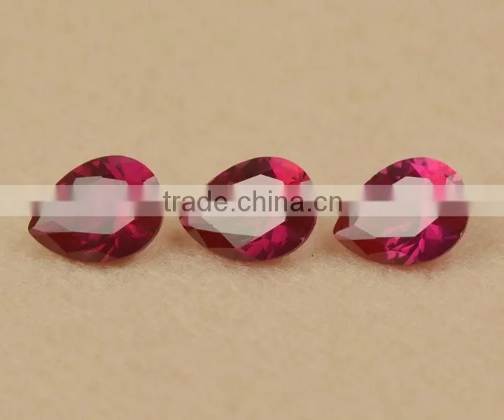 indian 5# industrial synthetic corundum ruby lal yaqoot gemstones stones