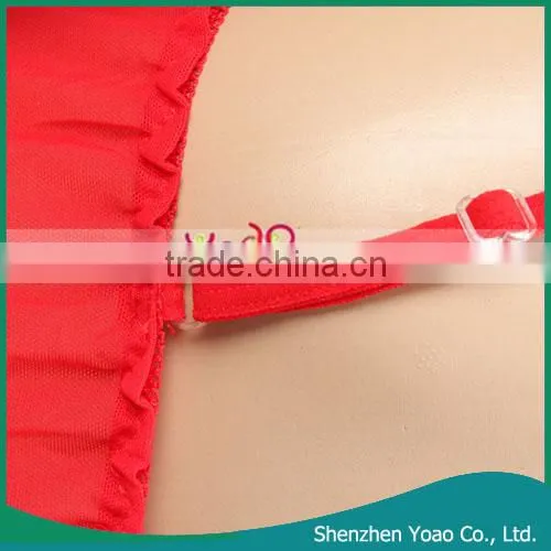 Sexy Maternity Lingerie Overskirt Red With Black Side