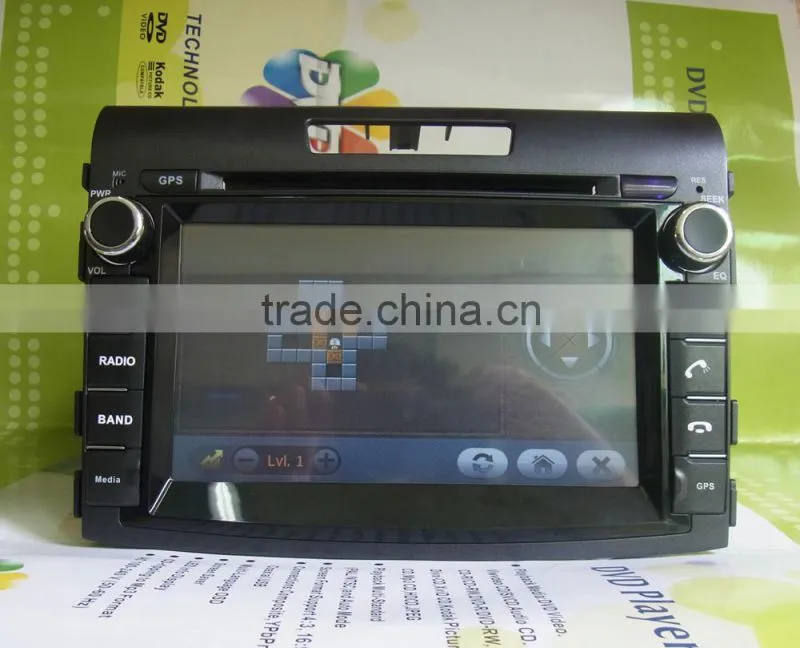DH7037 touch screen car DVD for Honda CRV 2012 accessories with gps navigation & car multimedia player