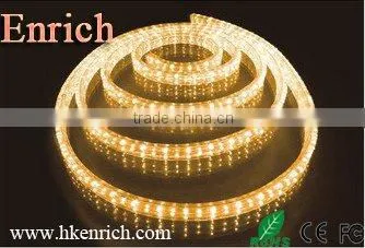 can mixed single color and Multi-color LED 4- wire flat Rope Green LED Rope