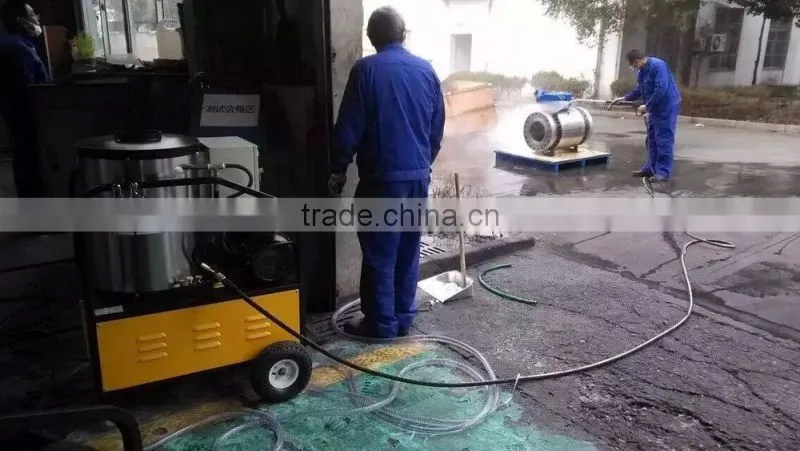 Hot water washing machine