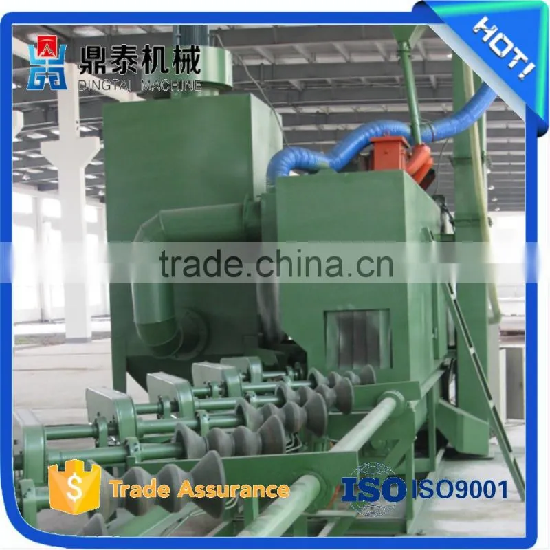 steel tube blasting machine for sale /Automatic abrator/shot blast equipment