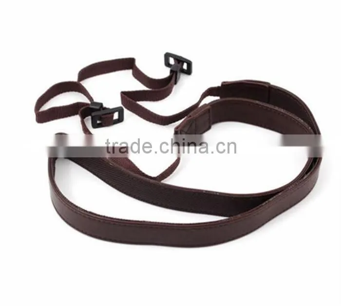 Factory high quality brown stylish PU leather Camera Bag in Dongguan