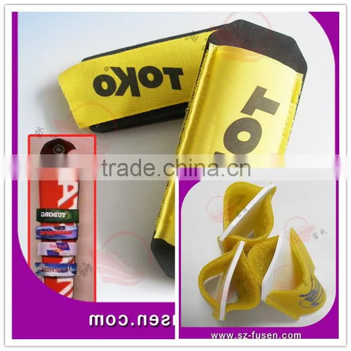 55*400mm magic tape Ski Strap with Logo