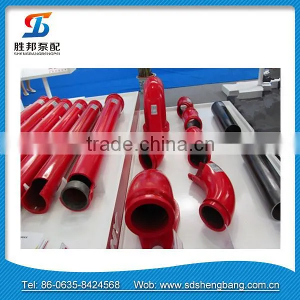 NO 2 elbow for putzmeister concrete pump spare parts