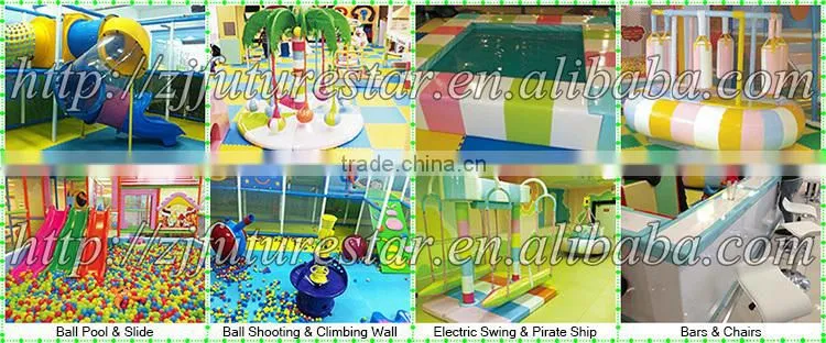 Free design CE & GS LLDPE kids indoor used commercial playground equipment sale