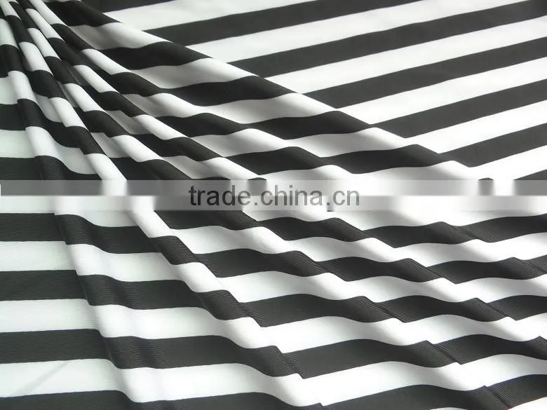 cheap print stripe african lycra fabric stock suppliers