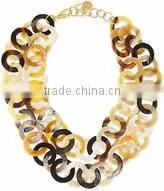 Eco-friendly handicraft nice buffalo horn necklace jewelry Vietnam