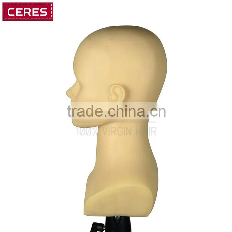 Factory Custom Cosmetology Bald Mannequin Head