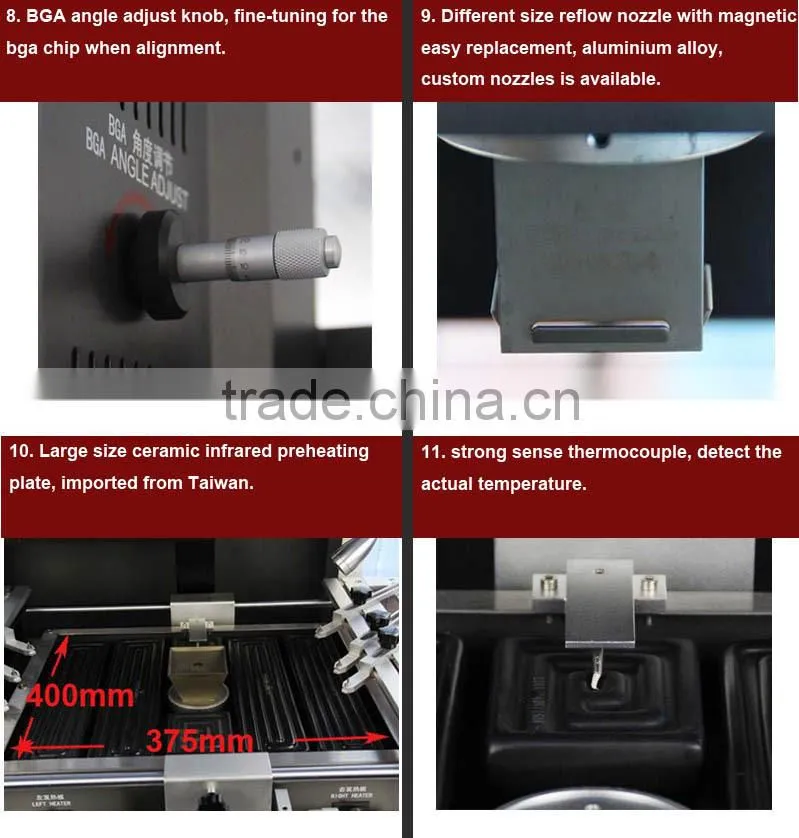 Motherboard repair machine motherboard chip soldering or desoldering bga desoldering kit DH-A2