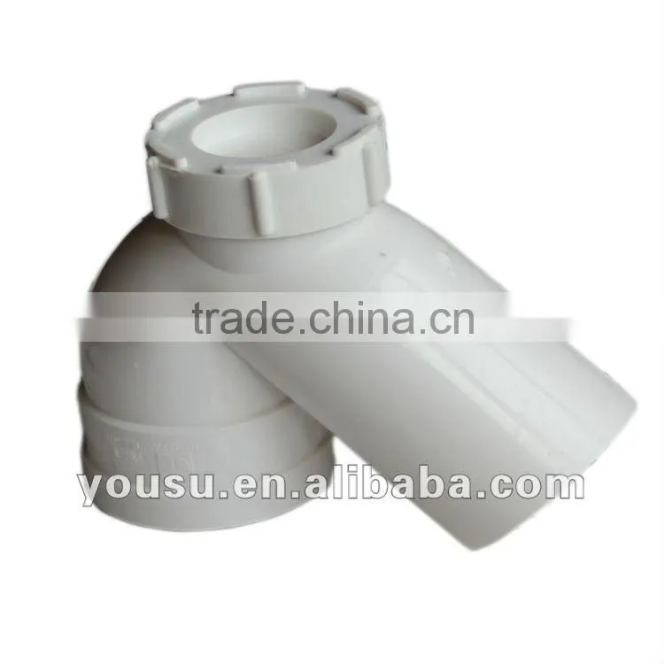Drainage Fittings: Trap with cleanout