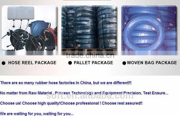 Superior Quality Colorful Stripes Flexible Durable Light PVC Anti-erosion High Pressure Resistant Spraying Hose