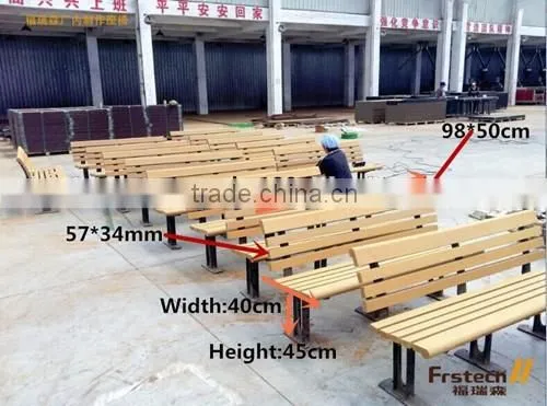 wood dining bench anti-fading composite wood patio benches outdoor wood couch