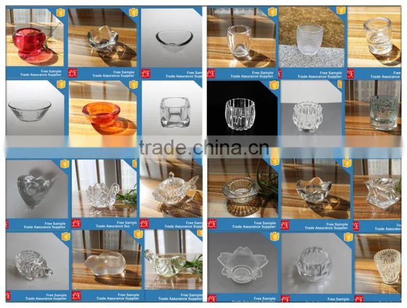 LXHY-EC0625 reindeer animal shape crystal tealight candle holder