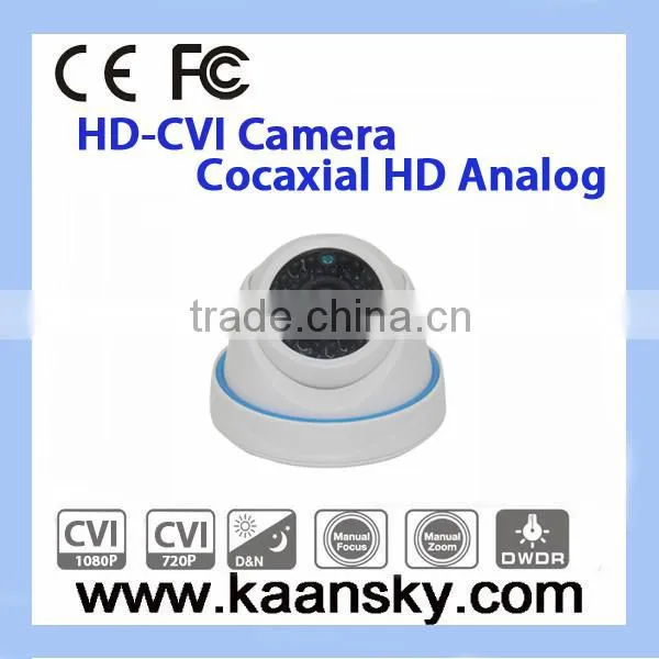 2015 best selling 1mp & 2mp, 720p & 1080p fixed lens hdcvi dome dahua Technology HD CVI Camera