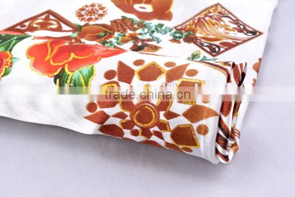 Mulinsen Textile Woven Colorful Flower Stretch For Wholesale Polyester Printed Satin Fabric