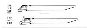 SST series Stainless steel cable ties with max bundle diameter of 22-285mm