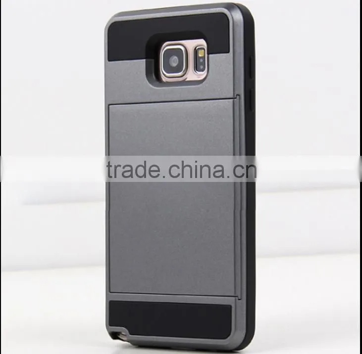 Shockproof Heavy Duty Hard Rugged Silm Armour Tough Hybrid Case With Card Slot Tough Card Slot Back Case