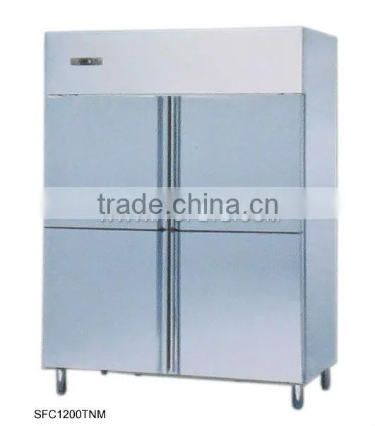 commercial stainless steel general freezer