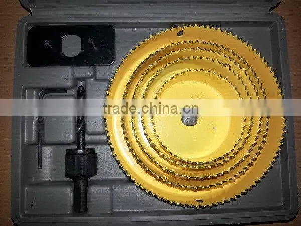 2015 Cheap High Precision 45 Carbon Steel Hole Saw for Wood Drilling