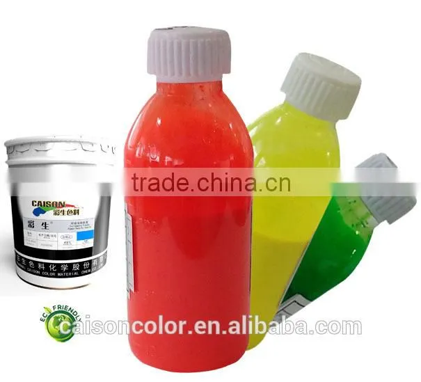 fluorescent pigment latex for coloring