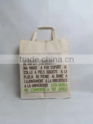 2014 NEW design recycled print cotton bags/cotton tote bags/cotton shopping bags