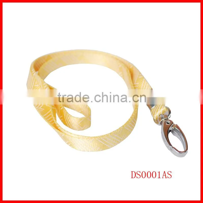 Elegant pain Nylon Dog Collars with Metal Snap Hook