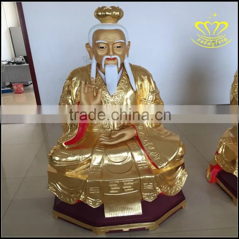 Maitreya Buddha casting bronze statue of the temple of the temple worship Buddha sculpture
