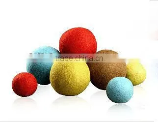 Colorful Felt Balls for Decoration