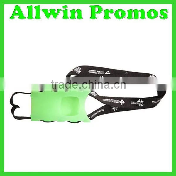 Factory Price Polyester Bottle Holder Lanyard for Promotion