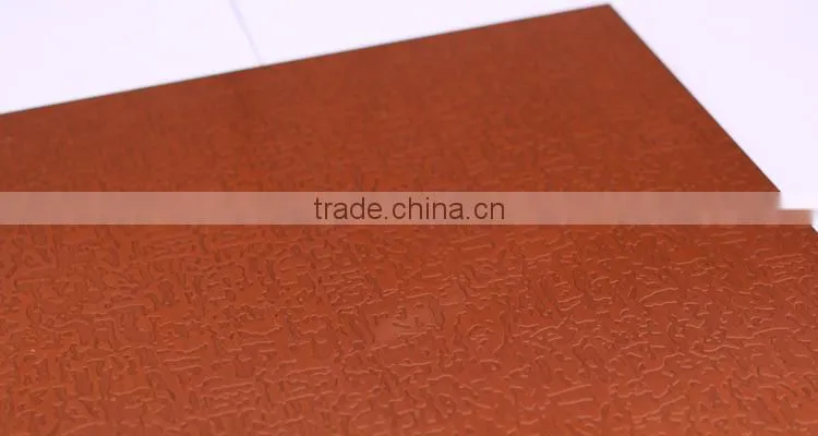 High Quality Coating pvc 8k Embossed Etched Decorative 304 Ss Plate