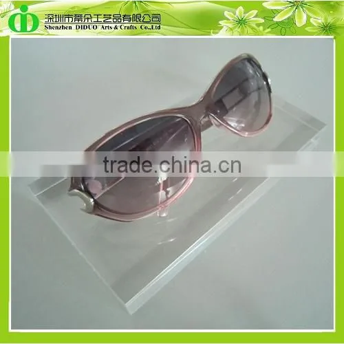 DDU-0011 ISO9001 Chinese Factory Wholesale SGS Test Crystal Clear Display Sunglasses