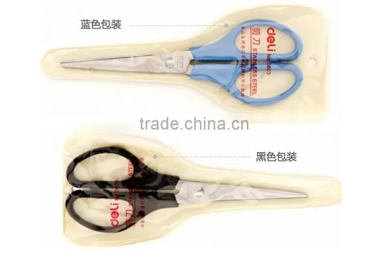 Deli Stainless steel scissors for Office Supply Model 0603