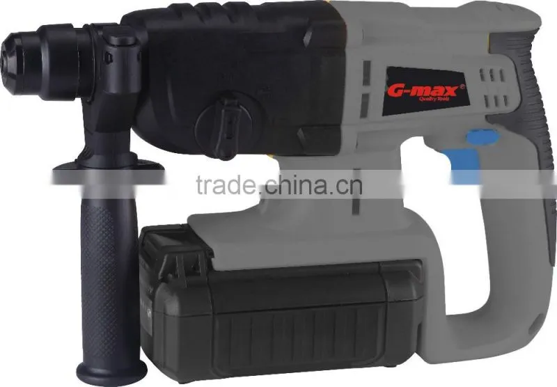 G-max New Arrival 36V DC Rotary Hammer Drill GT13072