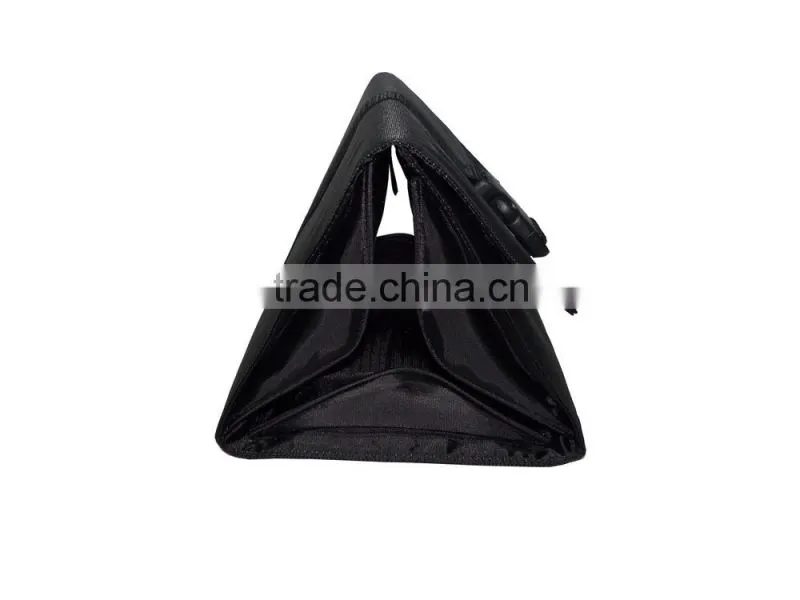 2016 new promotion folded mesh travel polyester wash bag toiletry bag for unisex.
