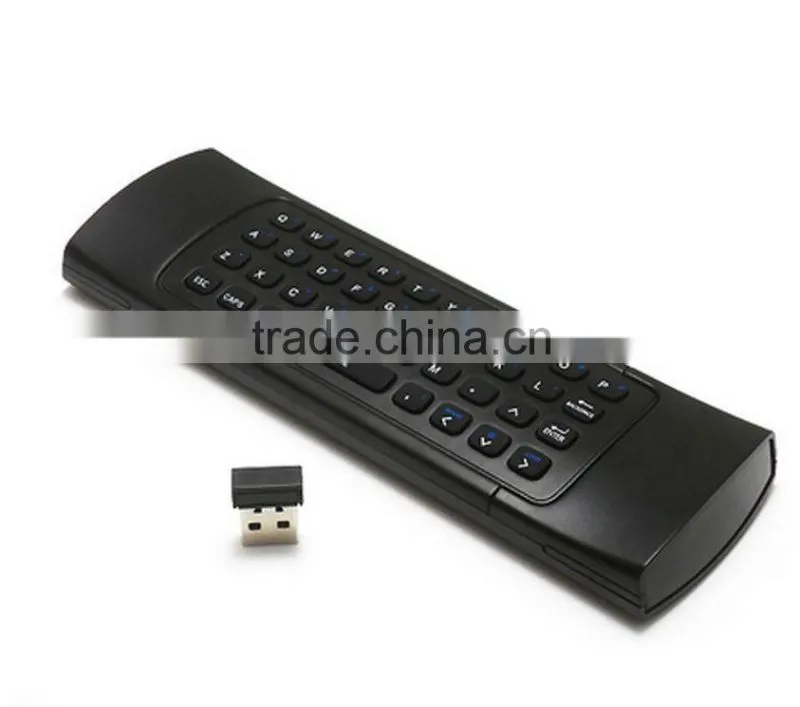 MX3 2.4g wireless 3D air mouse work for HTPC/Android TV box and smart TV