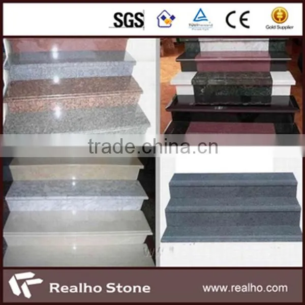 modern stone interior/exterior stair treads with SGS/CE standard